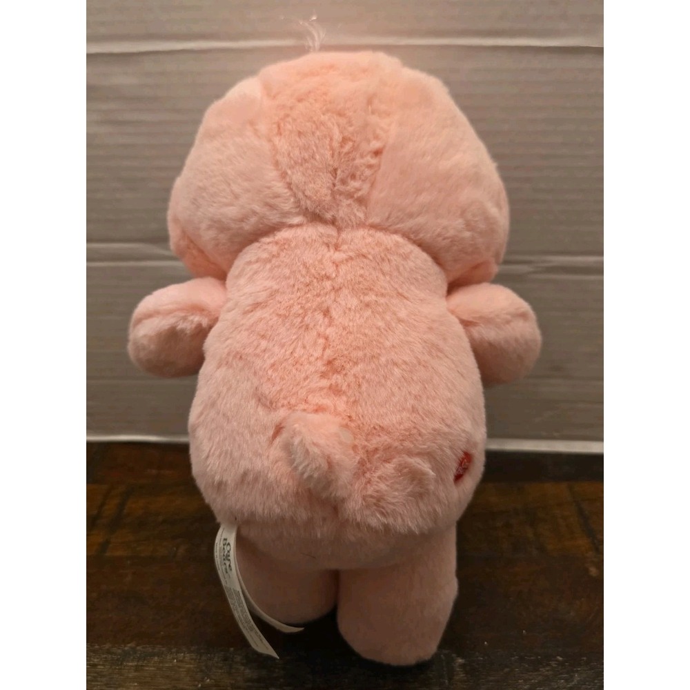 Care Bears Cheer Bear Plush 14" Pink Rainbow Just Play Stuffed Animal Toy - Picture 5 of 7